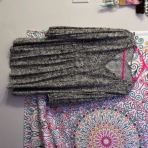 Old navy leopard print dress size small